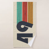 1949生まれ年のヴィンテージ バスタオル (バスタオル)