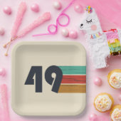 1949生まれ年のヴィンテージ ペーパープレート (パーティー)