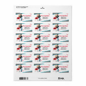 1950のダイナーレトロジュークボックスバースデーパーティーSock Hop ラベル (フルシート)