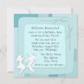 1950のテーマバースデーパーティ招待状 招待状 (裏面)