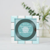 1950のテーマバースデーパーティ招待状 招待状 (スタンド正面)