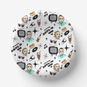 1950のレトログラフィックス懐かしい誕生日 ペーパーボウル (正面)