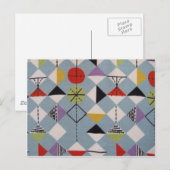 1950のレトロデザイン ポストカード (正面/裏面)