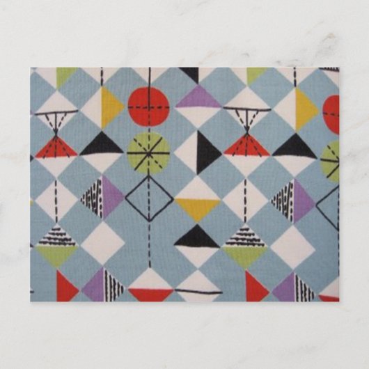 1950のレトロデザイン ポストカード (正面)