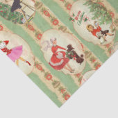 1950のヴィンテージクリスマスシリーズデザイン1 薄葉紙 (詳細)