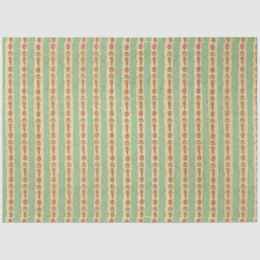 1950のヴィンテージクリスマスシリーズデザイン2 薄葉紙 (正面)