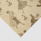 1950のヴィンテージクリスマスシリーズデザイン3 薄葉紙 (詳細)