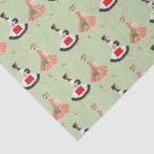 1950のヴィンテージクリスマスシリーズデザイン4 薄葉紙 (詳細)