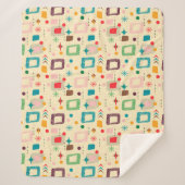 1950の原子パターン シェルパブランケット (正面)