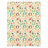 1950の原子パターン テーブルクロス (正面)