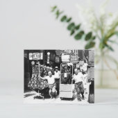 1950の服飾の地区、ニューヨーク市写真 ポストカード (スタンド正面)