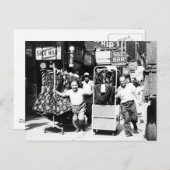 1950の服飾の地区、ニューヨーク市写真 ポストカード (正面/裏面)