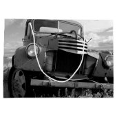 1950のChevy Truckフォト抱き枕 ラージペーパーバッグ (裏面)