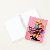 1950のDenise Purrty by Gil Elvgren ノートブック (内部)