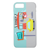 1950のDiner iPhone 7ケース Case-Mate iPhoneケース (裏面)