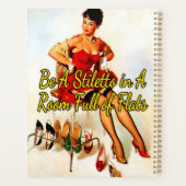 1950のTry on shoes by Gil Elvgren プランナー手帳 (裏面)