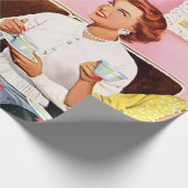 1950アフタヌーンティー ラッピングペーパー (角)