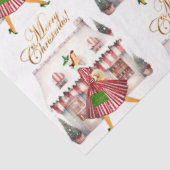 1950クリスマスヴィンテージレディショッピング 薄葉紙 (詳細)