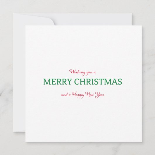 1950クリスマスヴィンテージレディ カード (裏面)