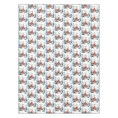 1950クリスマスヴィンテージレディ テーブルクロス (正面)