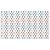 1950クリスマスヴィンテージレディ テーブルクロス (正面(横))