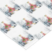 1950クリスマスヴィンテージレディ テーブルクロス (アングル)