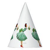 1950クリスマスヴィンテージレディ パーティーハット (左)