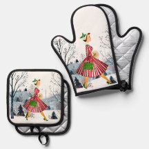 1950クリスマスヴィンテージレディ