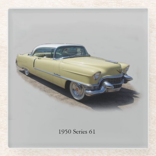 1950シリーズ61ガラスコースター ガラスコースター (正面)