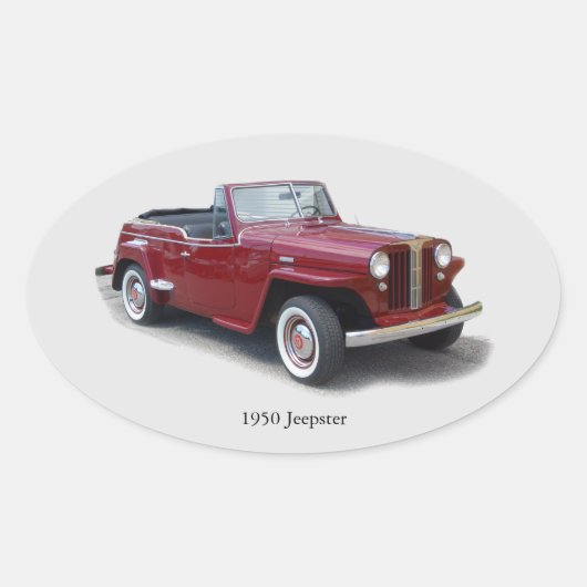 1950ジェプスターシール 楕円形シール (正面)