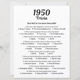 1950トリビアゲーム