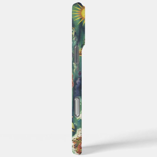 1950ドールハワイの地図ジョセフ・フェアー油絵を描 Case-Mate iPhoneケース (裏面 / 右)