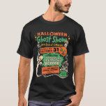 1950ハロウィーン幽霊ショー Tシャツ<br><div class="desc">ハロウィーン幽霊ショー – 1950年ヴィンテージ作品をオリジナルスポックショーのポスターから直接撮影！高解像度/高品質デザイン</div>
