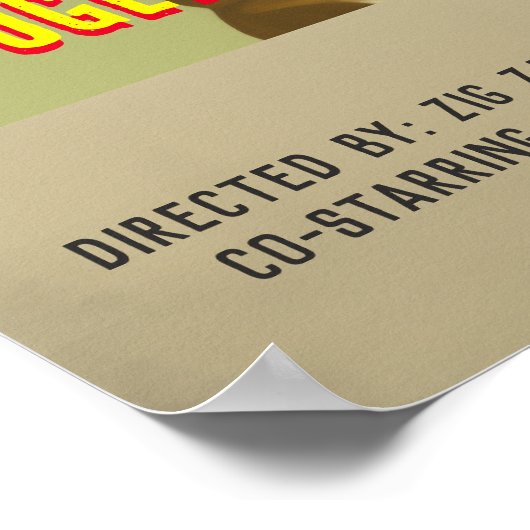 1950パーソナライズされたのSci-Fi宇宙冒険を作成 ポスター (角)