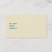 1950ビーチガール 名刺 (裏面)