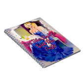 1950ピンナップモービエスタードレッシングルームby Gil Elvgren ノートブック (右側)