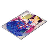 1950ピンナップモービエスタードレッシングルームby Gil Elvgren ノートブック (左側)