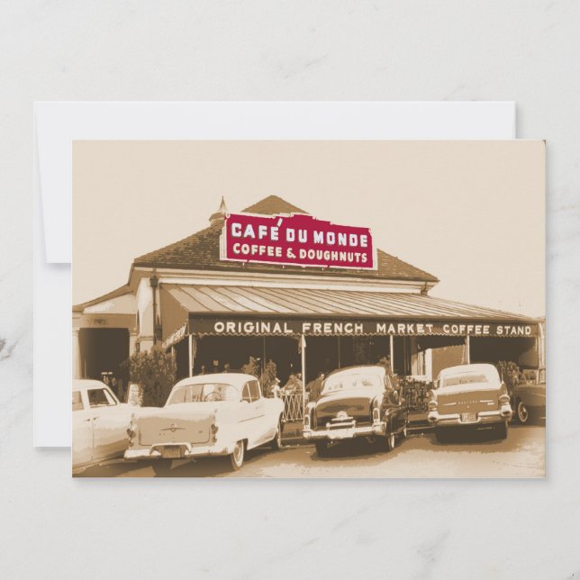 1950フランスの年4分のコーヒースタンド (正面)