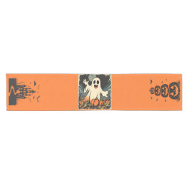 1950フレンドリー年代頃の「幽霊」レプリカ ショートテーブルランナー