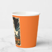 1950フレンドリー年代頃の「幽霊」レプリカ 紙コップ (左)