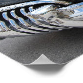 1950ブイックエイトプリント ポスター (角)