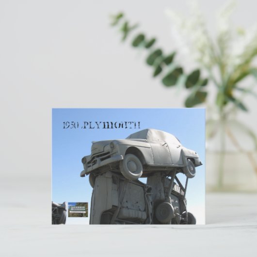 1950プリマス ポストカード (スタンド正面)