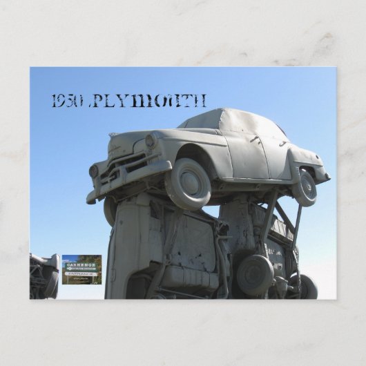 1950プリマス ポストカード (正面)