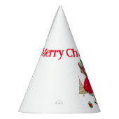 1950ヴィンテージレディークリスマスグリーティング パーティーハット (左)