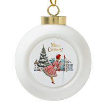 1950ヴィンテージレディ投稿クリスマスグリーティング