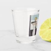 1950ヴィンテージ夕べ手袋 ショットグラス (左)