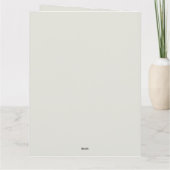 1950ヴィンテージ女性夕べ手袋ハッピーバースデー カード (裏面)