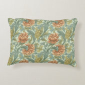 1950上品なフローラ芸術的古いスタイル城の外観 アクセントクッション (裏面)