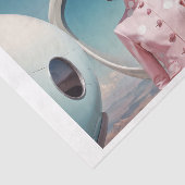 1950年のレトロな未来主義はピンク色の女性を解放した 薄葉紙 (詳細)