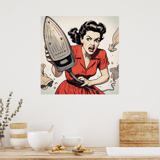 1950年のロマンス漫画ポスター ポスター (キッチン)